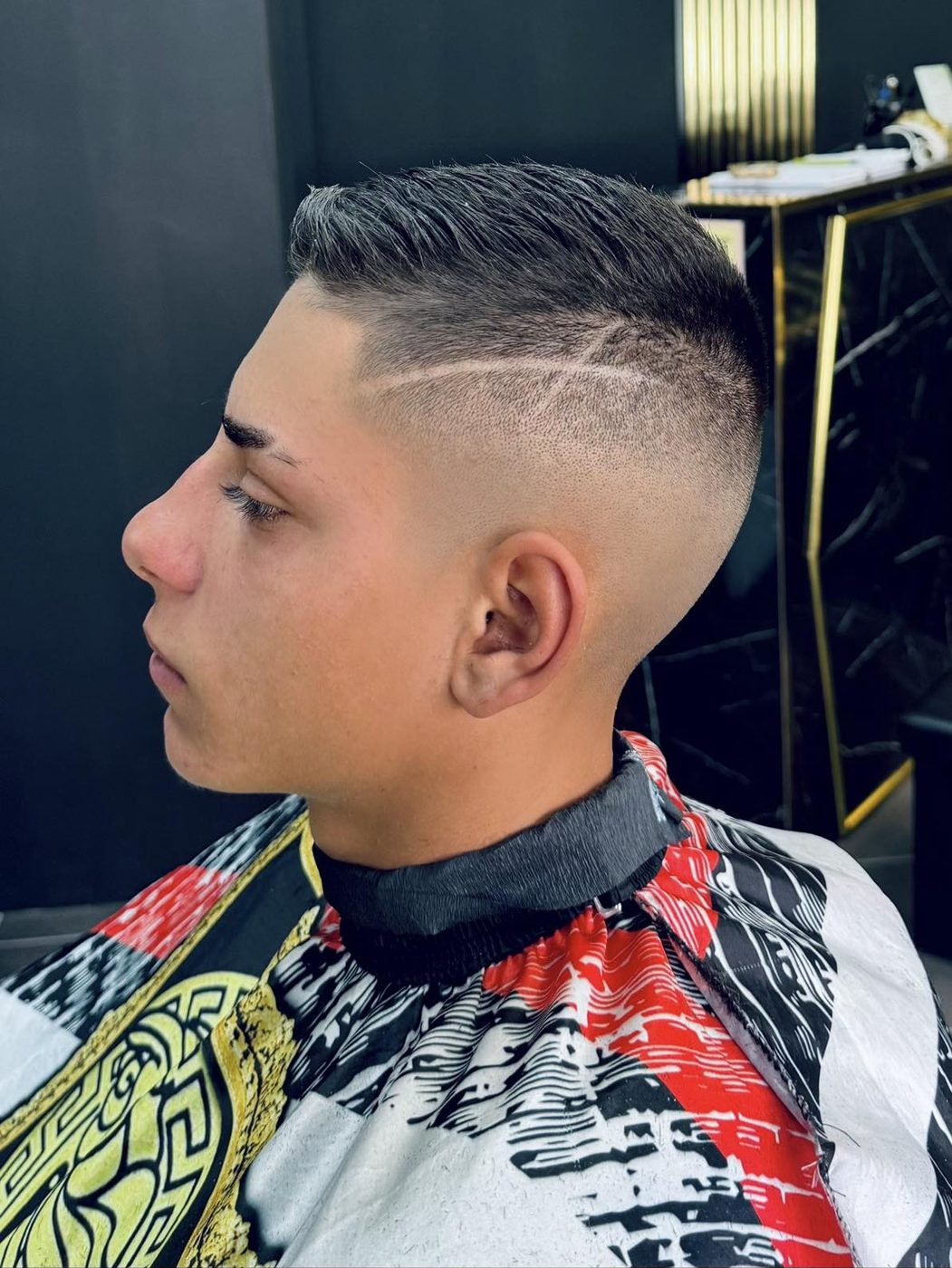 Skin fade с линии