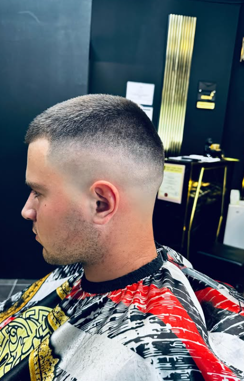 High skin fade